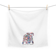 Load image into Gallery viewer, Kentucky Derby Tea Towel  | Pink Abstract