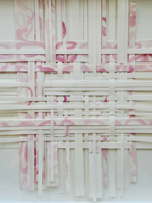 Pink Swirl Weaving