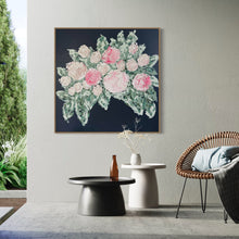 Load image into Gallery viewer, christine mueller art, large floral abstract, colorful painting canvas