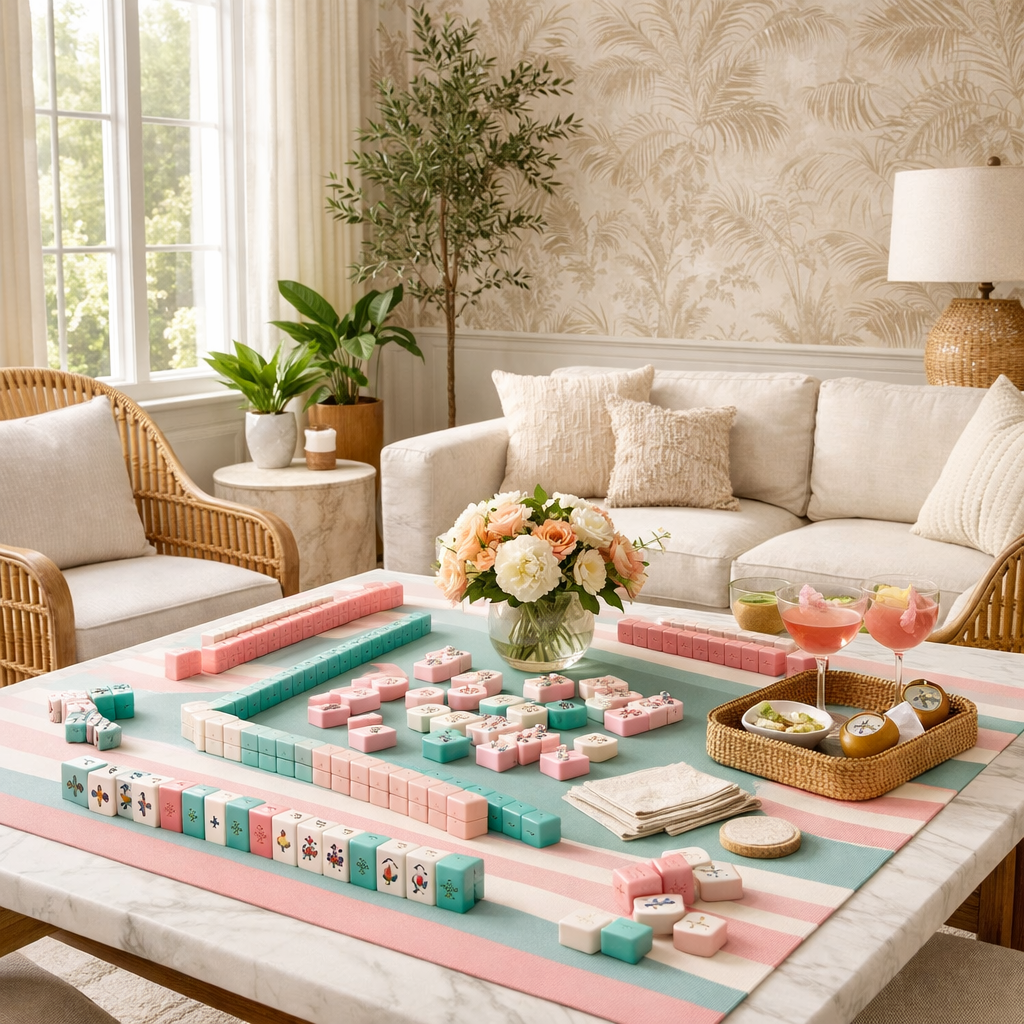 How to Create a Pinterest-Worthy Mahjong Setup