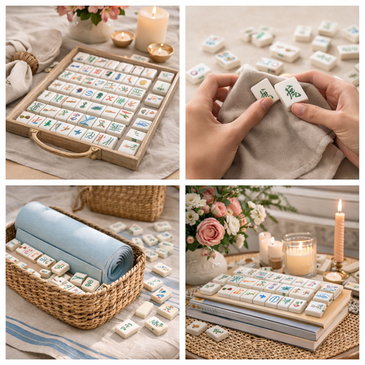 Mahjong, Styled: How to Care for and Display Your Set