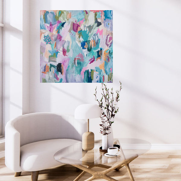 How to Hang Abstract Art on your walls