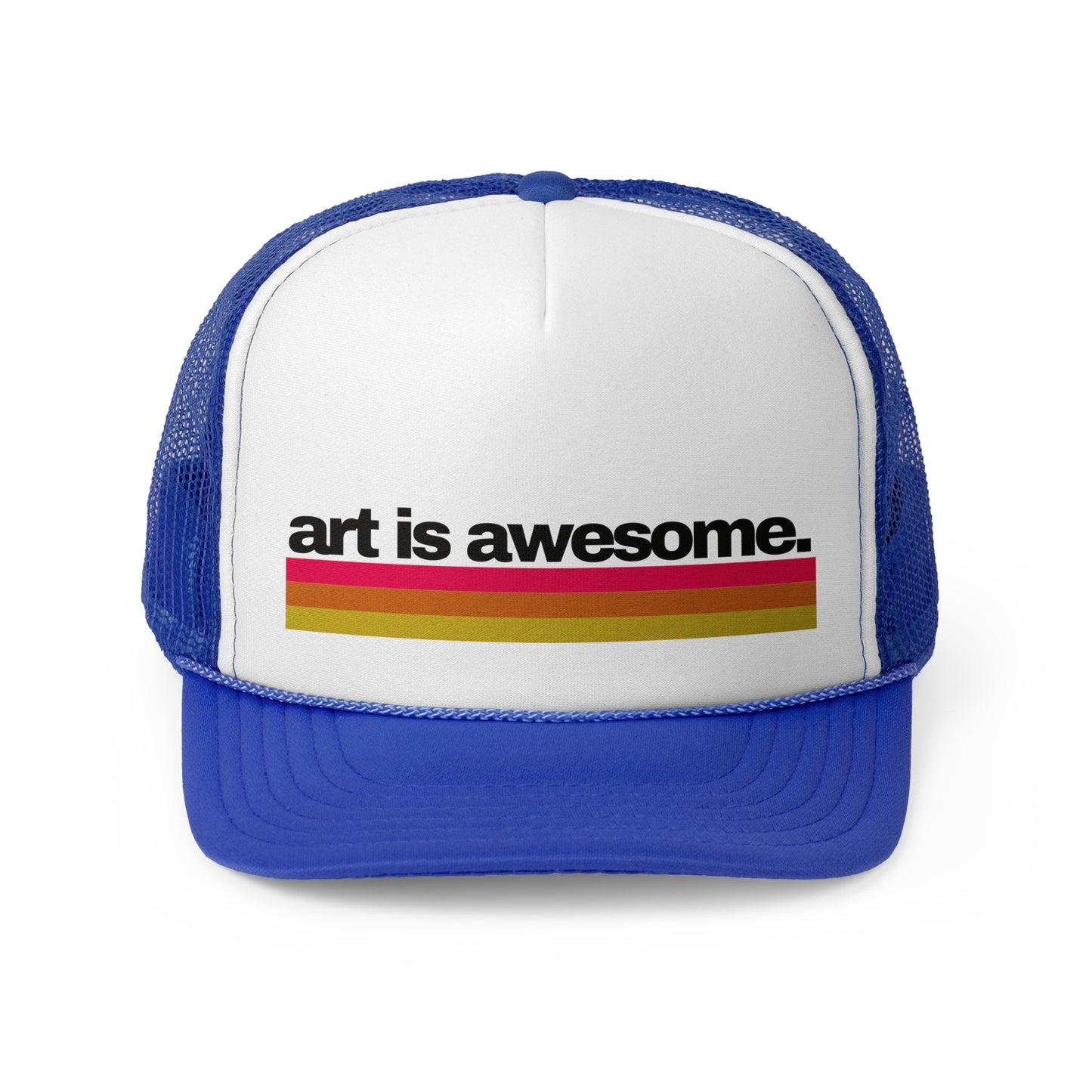 Art is Awesome Trucker Hat
