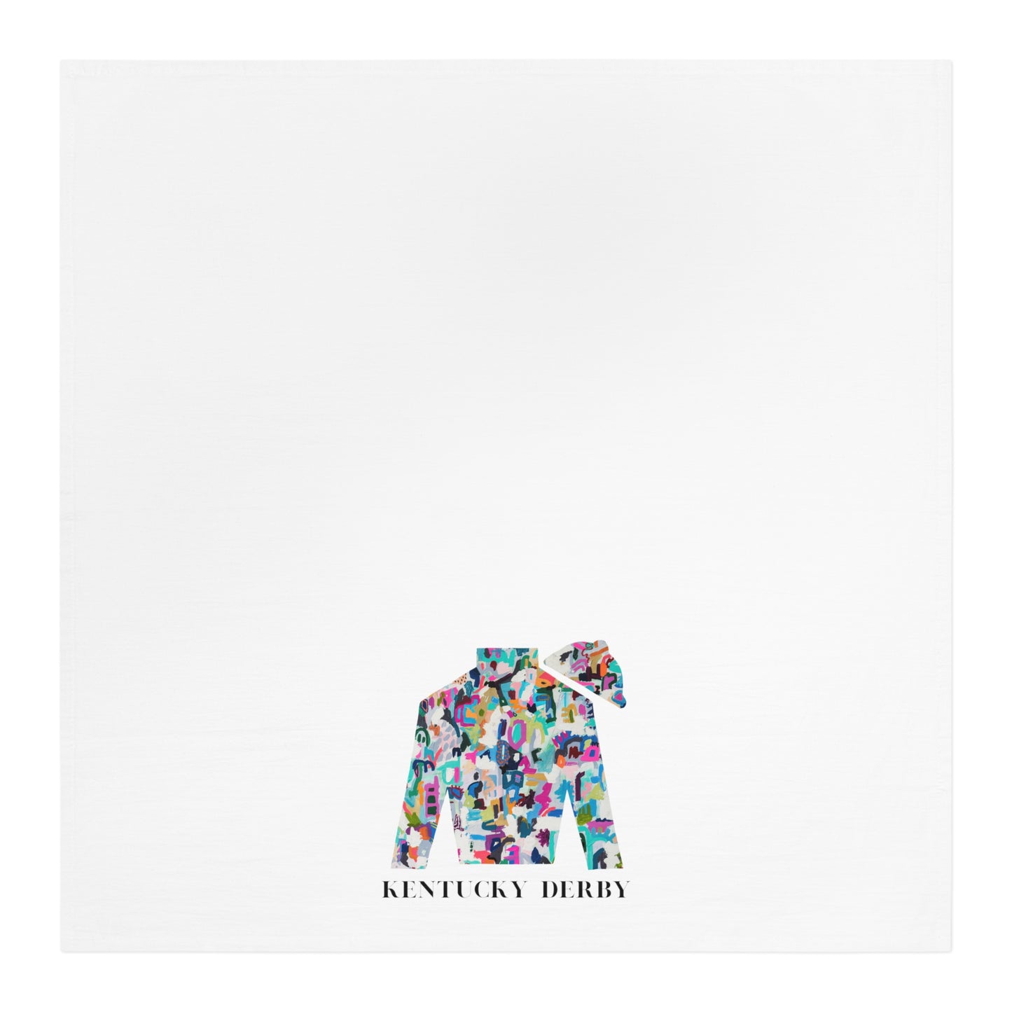 Kentucky Derby Tea Towel  | Colorful Abstract