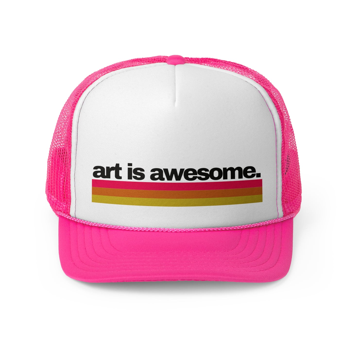 Art is Awesome Trucker Hat