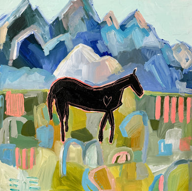 Look, a horse