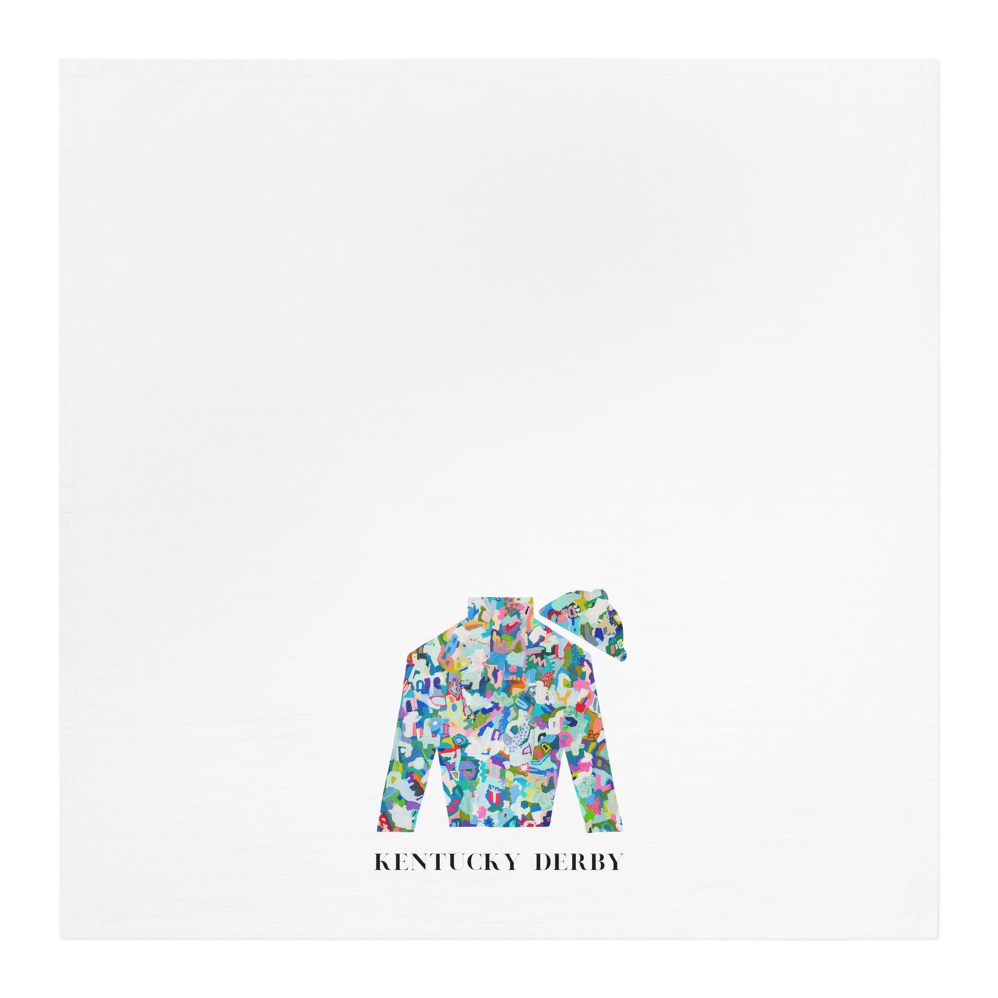 Kentucky Derby Tea Towel  | Bright Abstract