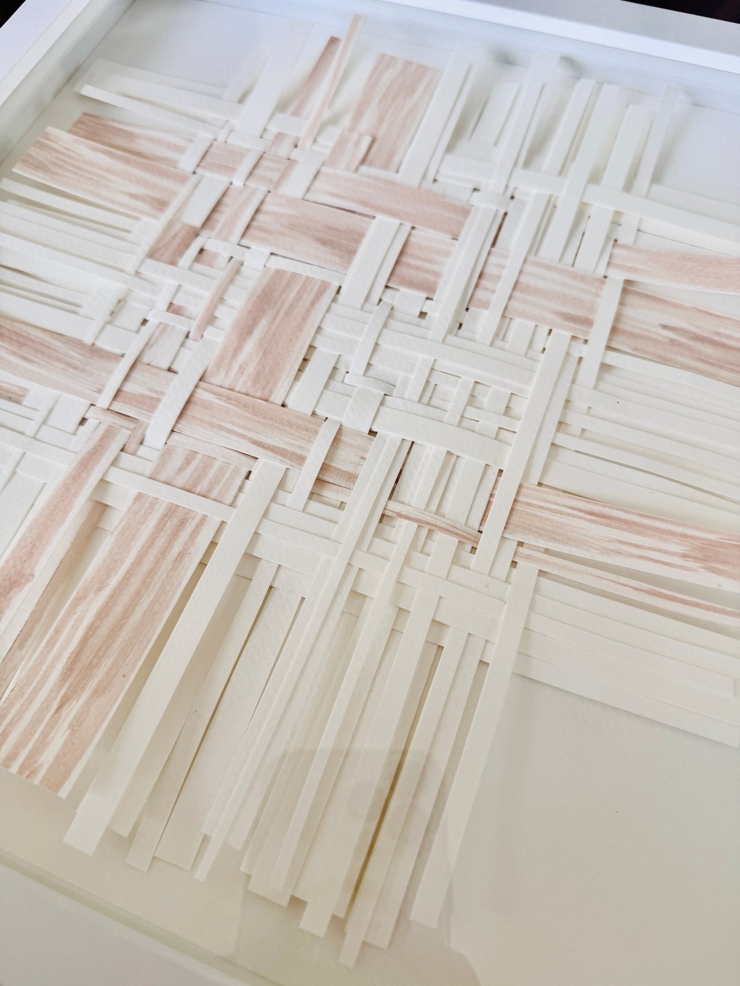 Sand and White Weaving