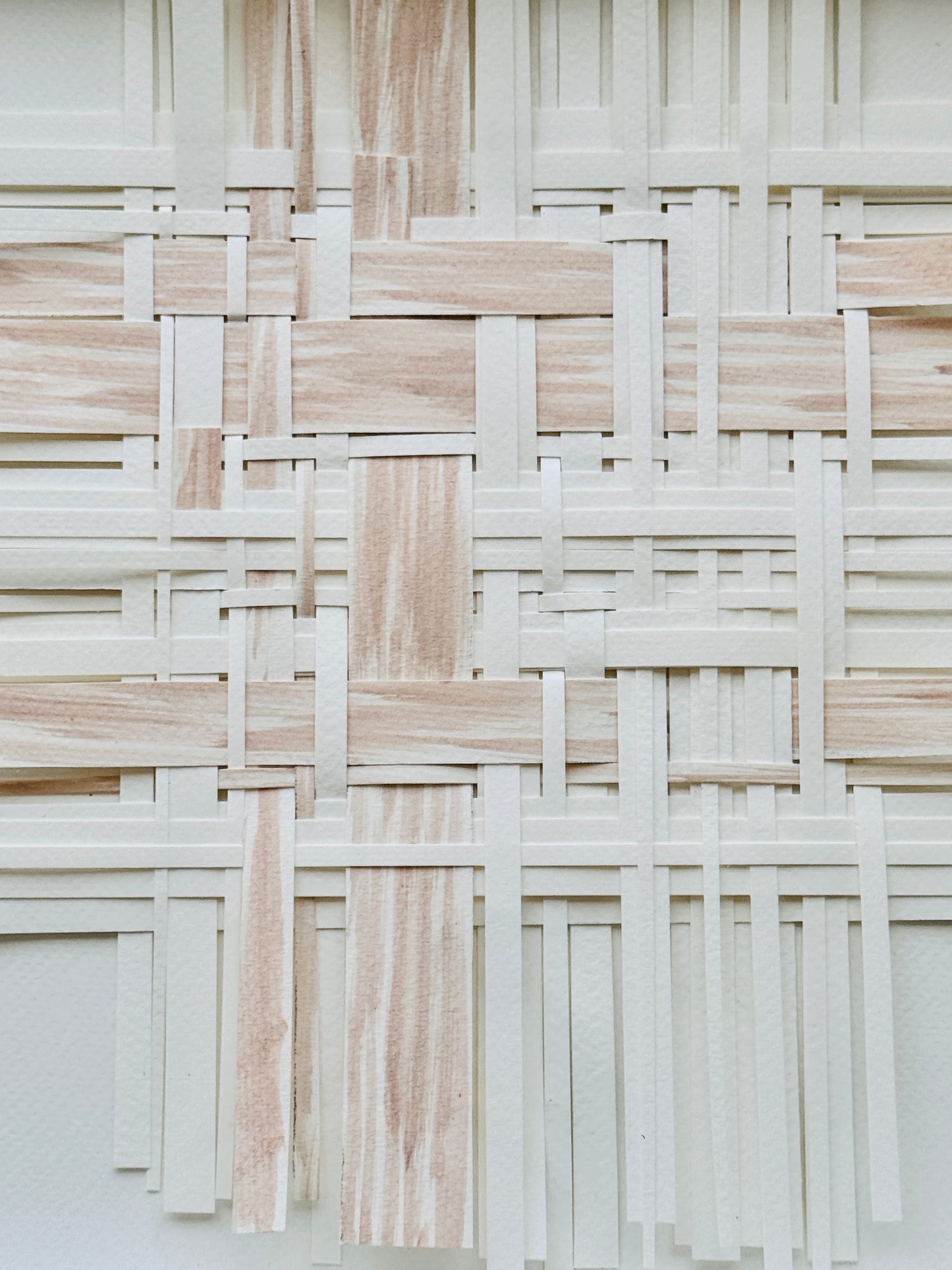 Sand and White Weaving