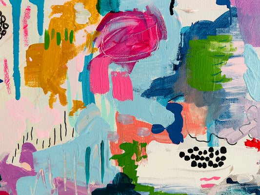 christine mueller art, canvas painting, large fine art, modern home decor, multicolor canvas, southern female artist, abstract artwork, wall art print, fine art print,expressionist, bright vivid colors multicolor,expressionistic