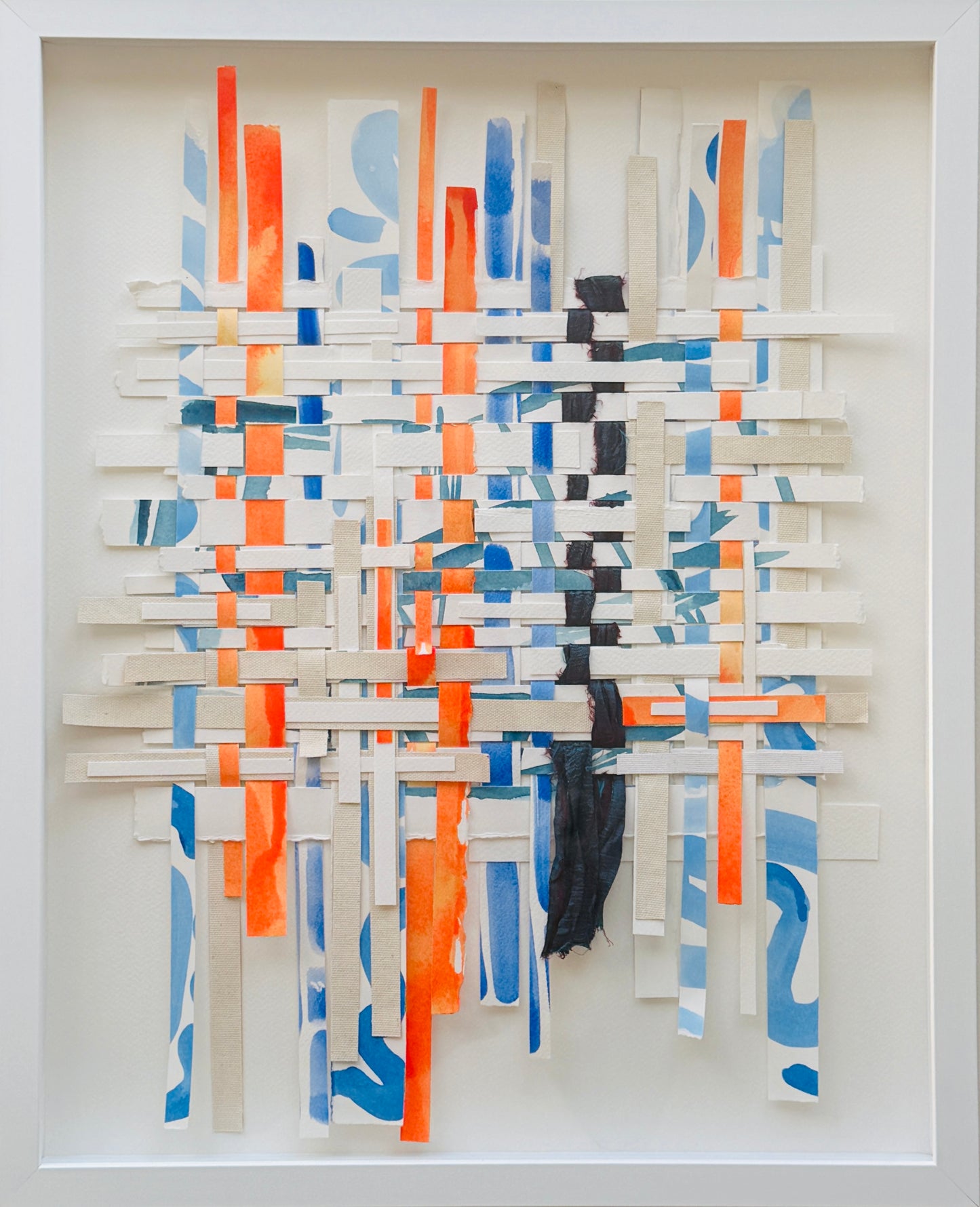 Orange and Blue Weaving