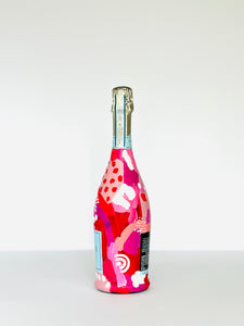 Hand painted bottle - Christine Mueller Art