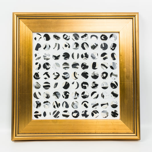 Black and White Dot - Christine Mueller Art