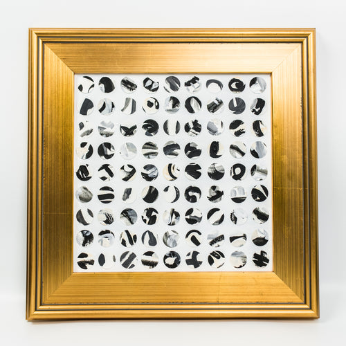 Black and White Dot - Christine Mueller Art