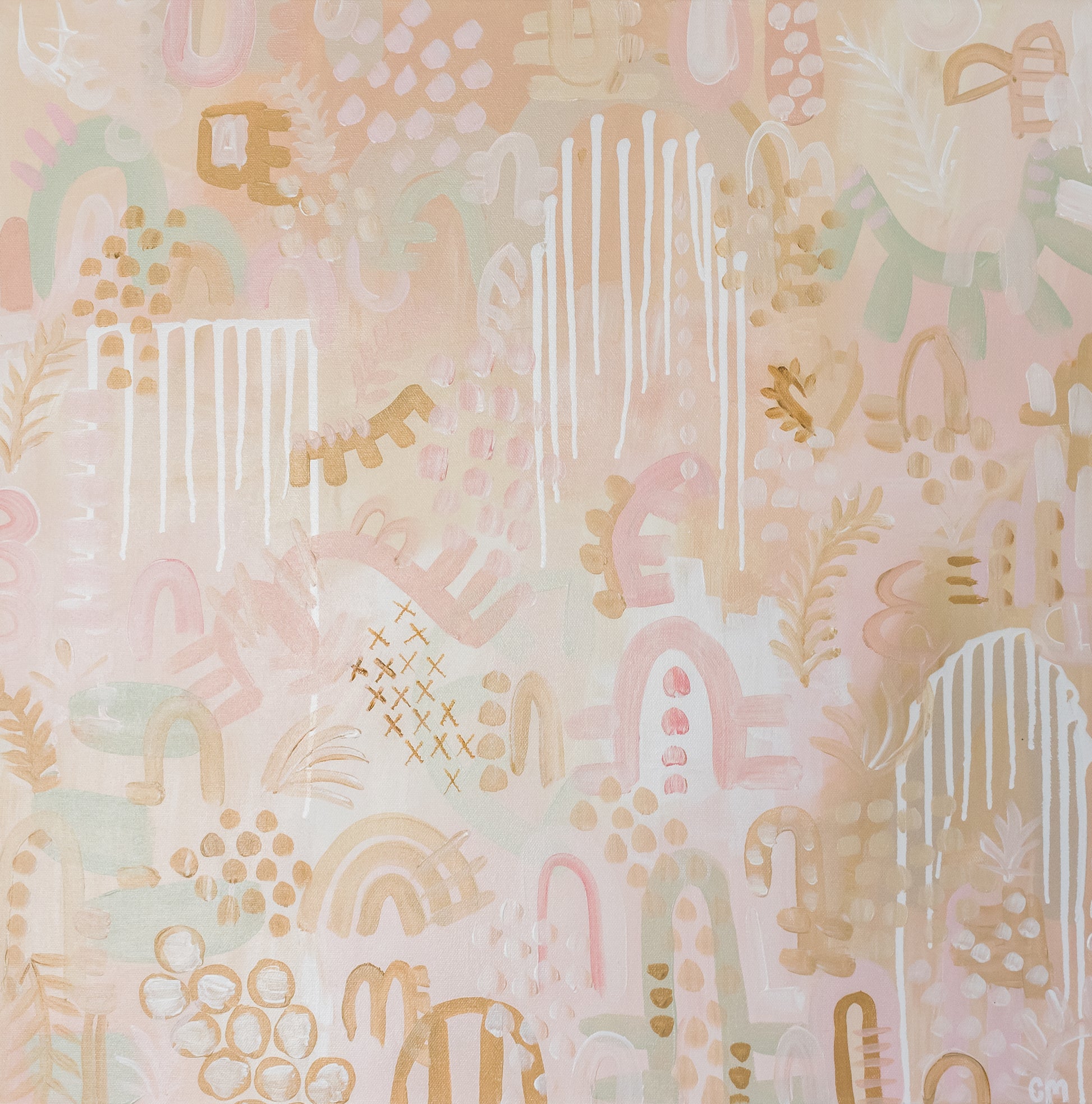 Colorful Abstract Wall Art, neutral earth tones canvas painting, modern home decor, large fine art, multicolor abstract wall art, christine mueller art, abstract artist, southern female artist,