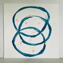 Load image into Gallery viewer, Blue Swirl 3 - Christine Mueller Art
