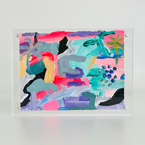 Framed Abstract 3 - Christine Mueller Art