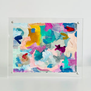 Framed Abstract 8 - Christine Mueller Art