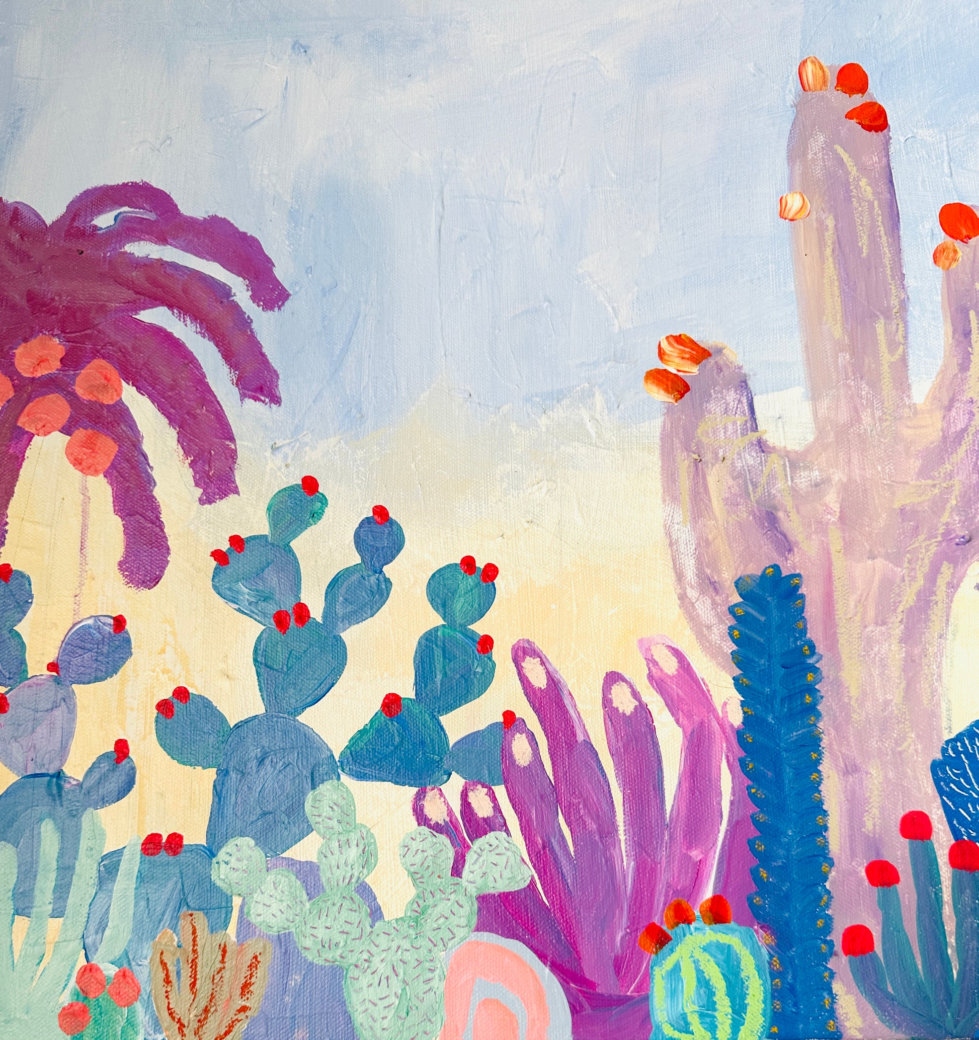 Desert Rain - Christine Mueller Art